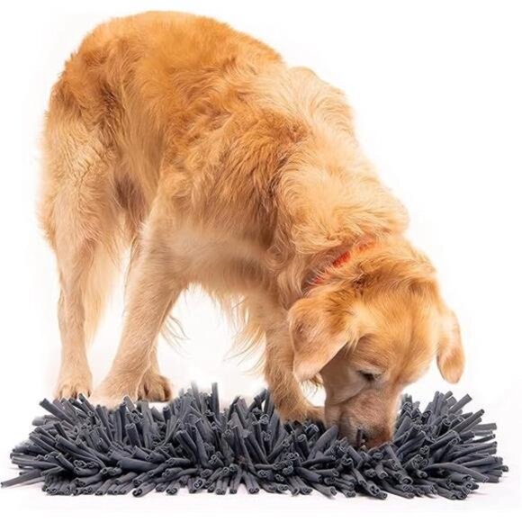 Dog Snuffle Mat for All-Sized Dogs 11"x17" - Interactive Dog Toys - Premium Mat - Picture 6 of 6